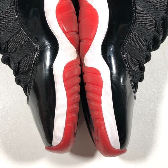 2019 Jordan 11 Retro High Playoffs Bred Sneakers Shoes Pre Owned With Box S1 main image 8